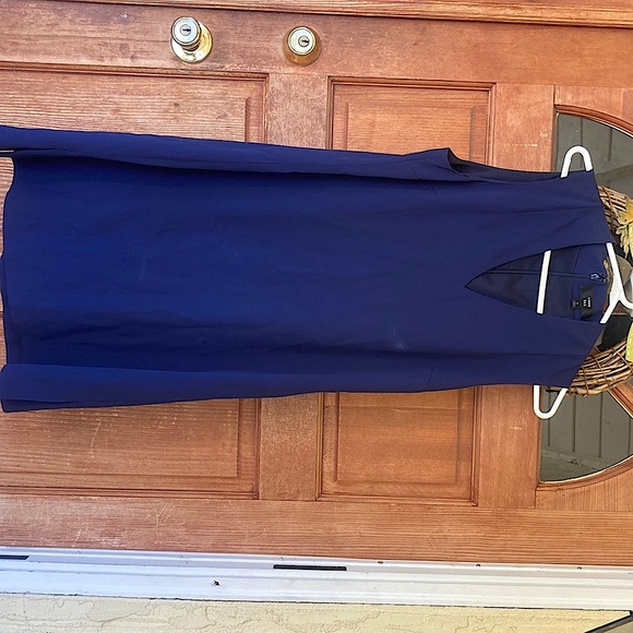 J. Crew Dresses & Skirts - J. Crew Deep Blue Sleeveless Mini Dress